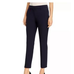 T Tahari Ankle Straight leg pants, Navy, size 6